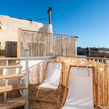 Les Cles De Laure - Le 11 Jacuzzi Avec Terrasses Clim Netflix Parking Carcassonne