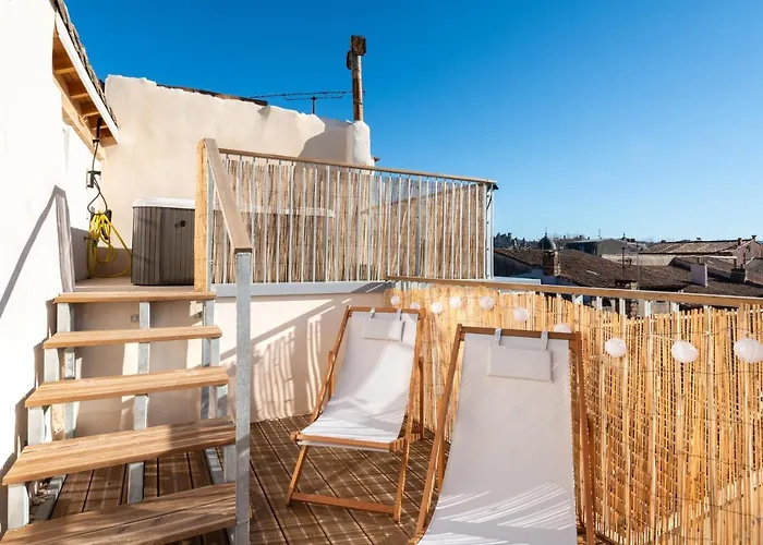 Le 11 Jacuzzi Avec Terrasses Clim Netflix Parking Carcassonne